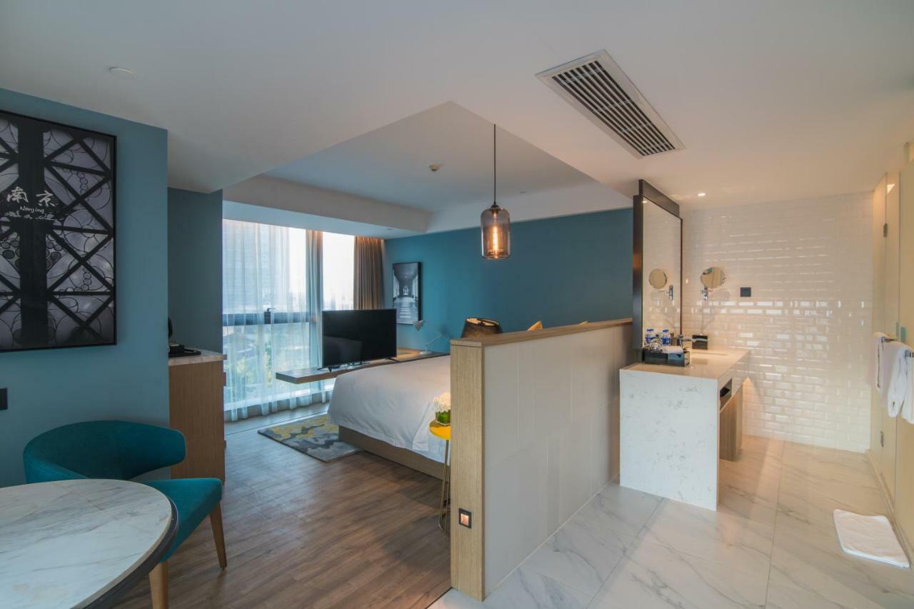 Hotel Auraya By Suning Nanjing Hexi Shangxinhe Esterno foto