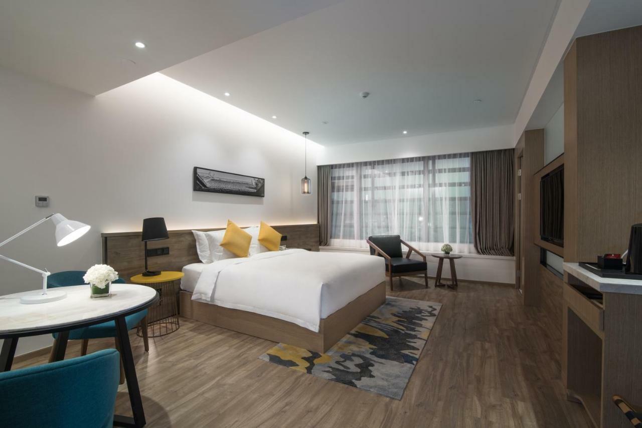 Hotel Auraya By Suning Nanjing Hexi Shangxinhe Esterno foto