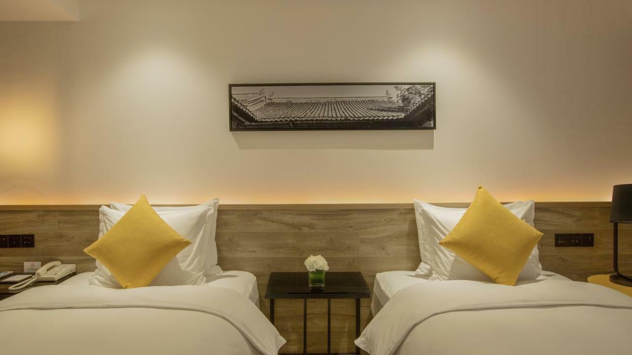 Hotel Auraya By Suning Nanjing Hexi Shangxinhe Esterno foto