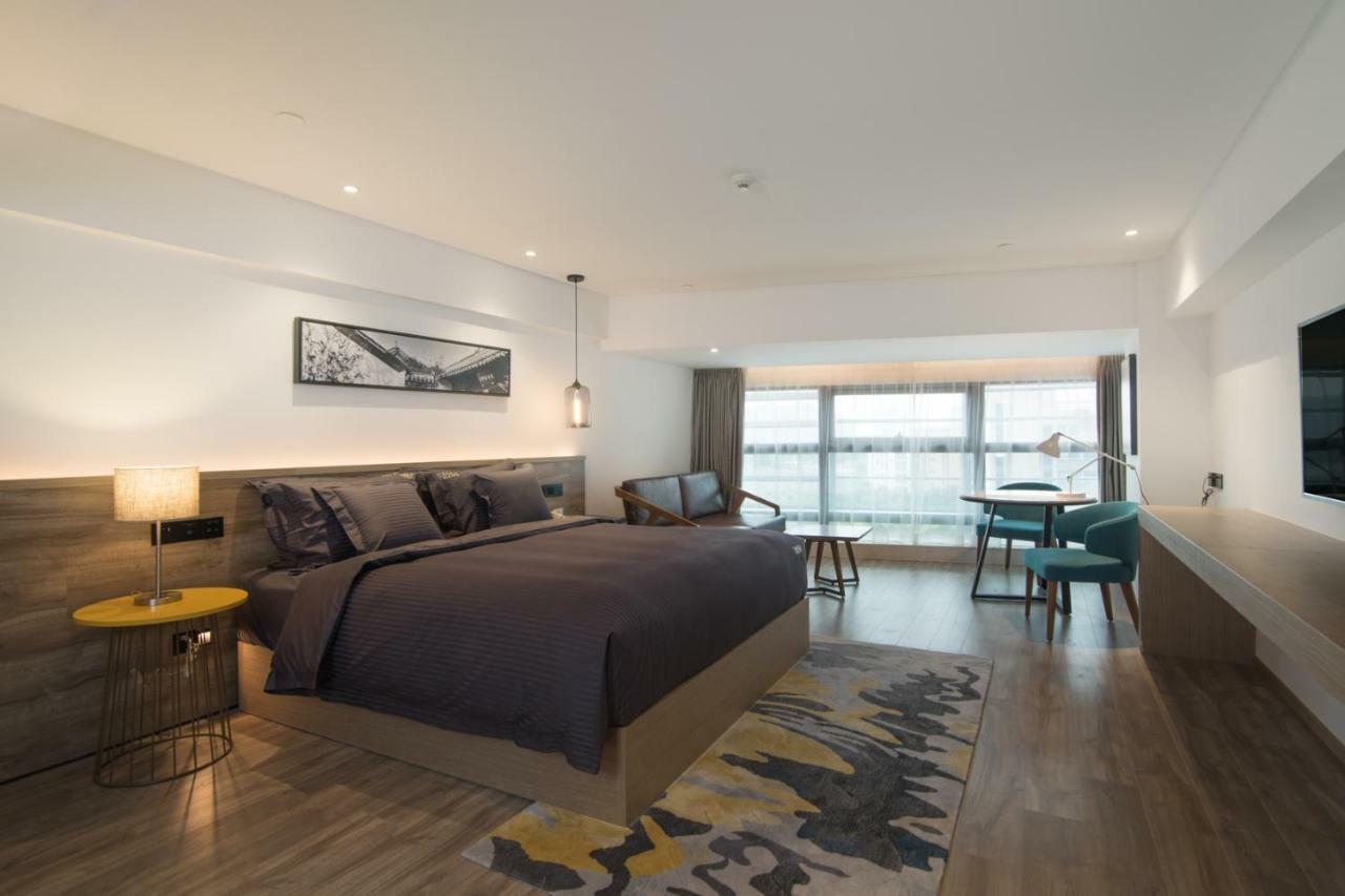 Hotel Auraya By Suning Nanjing Hexi Shangxinhe Esterno foto
